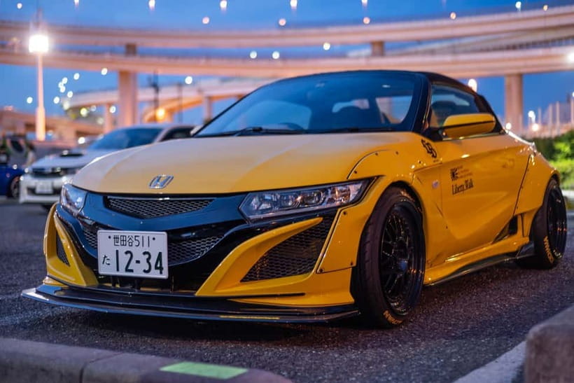 Daikoku Parking : going by this mini JDM - one customer only - Why the Honda S660 changes the whole outing