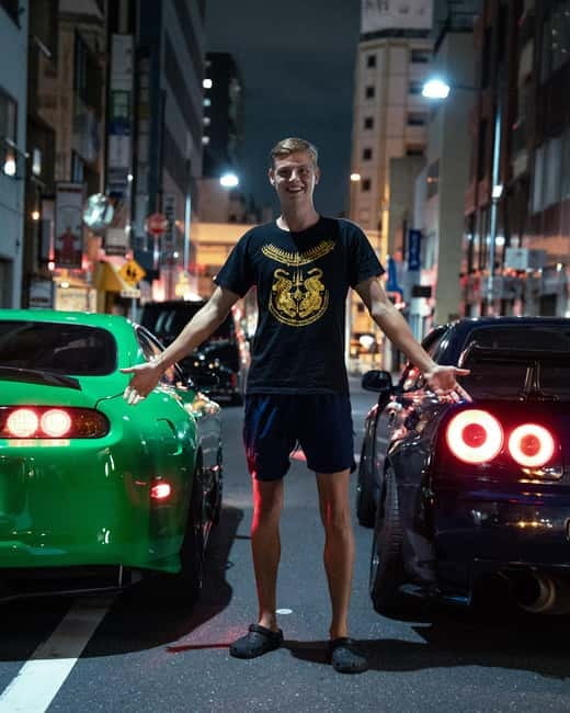 Daikoku: R34 Skyline Night Private JDM Daikoku Experience - Autobacs Shinonome, 40 minutes of tuning culture