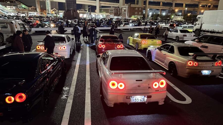 Daikoku & Tokyo JDM Night Tour in R34 or TopSecret R35 GT-R - Hotel pickup and the first look at your GT-R