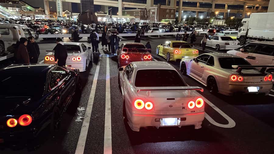 Daikoku & Tokyo Private JDM Tour by 700HP R34 GT-R - Key points for car fans