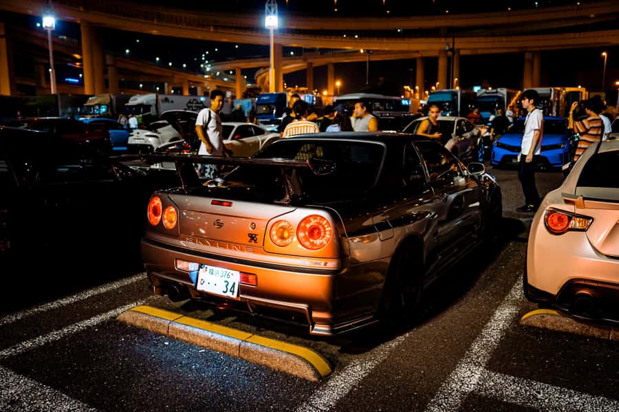 Daikoku & Tokyo Private JDM Tour by 700HP R34 GT-R - Daikoku PA and the best time to go