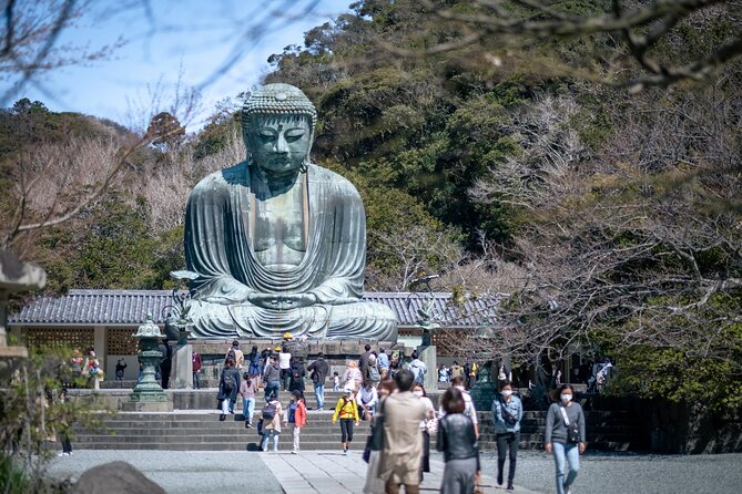 Day Trip to Kamakura & Enoshima: Shrines, Seaside, Temples & Tea - The Great Buddha at Kotoku-in