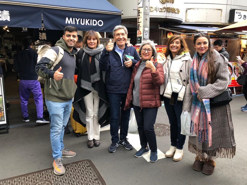 Dive into Tsukiji Fish Market Walking Friendly Food Tour - Finding the food shops in the outer market
