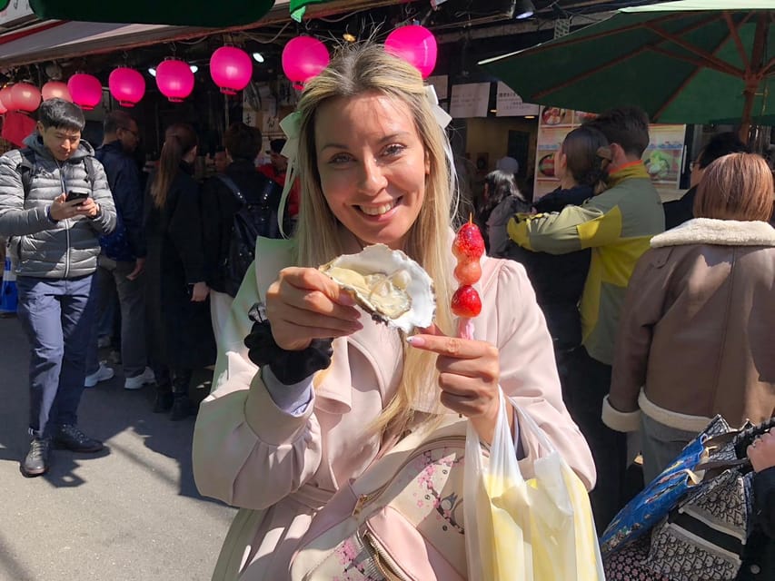 Dive into Tsukiji Fish Market Walking Friendly Food Tour - What you will eat during the four hours
