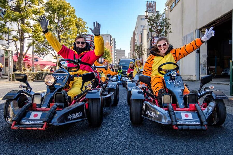 East Tokyo Go-Kart Tour - What driving a go-kart through Tokyo is really like