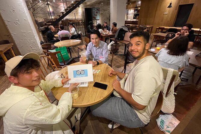 Easy Japanese Speaking Experience and Meet Locals in Shibuya - The included drink helps with the social side
