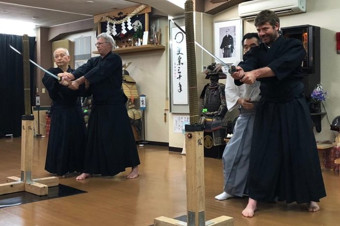 Embrace the Samurai Way: Iaido Swordsmanship Experience in Tokyo - Putting on the Iaido uniform