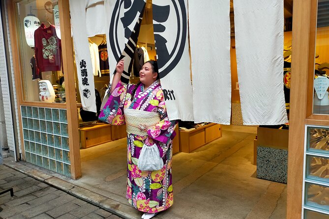 Enjoy plus size Kimono - Why this Asakusa kimono session is different