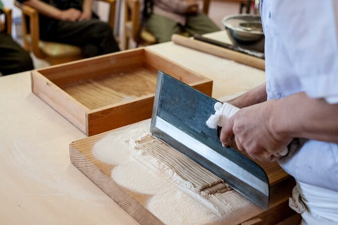 Experience Big soba knife Soba Making Class in Tokyo Kappabashi - Key points to know before booking