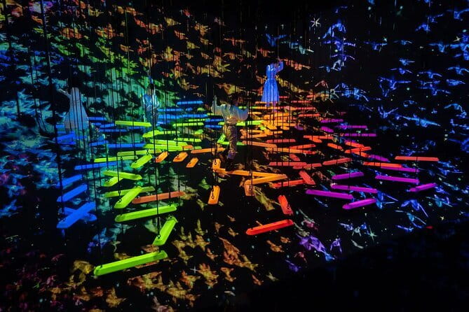 Experience TeamLab Planets in Tokyo - The Water Area: start with your feet