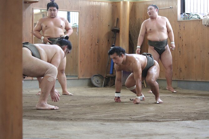 Experience the Sumo World in Tokyo - Sitting close to the action at Asahiyama beya
