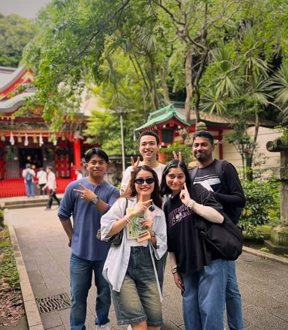 From Tokyo: Kamakura, Great Buddha, and Enoshima Bus Tour - Enoshima’s sea views, food streets, and shrine