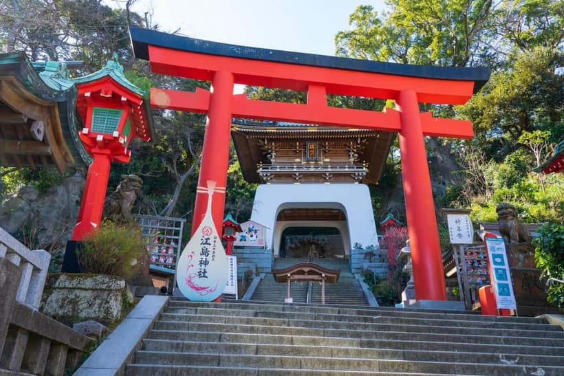 From Tokyo: Kamakura, Great Buddha, and Enoshima Bus Tour - Walking, lunch, language, and group comfort