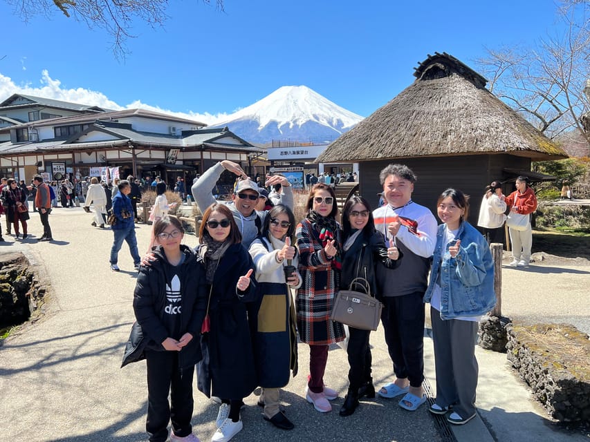 From Tokyo MOUNT FUJI and Lake Kawaguchi-ku Full Day Tour - Oshino Hakkai, ponds and old village life