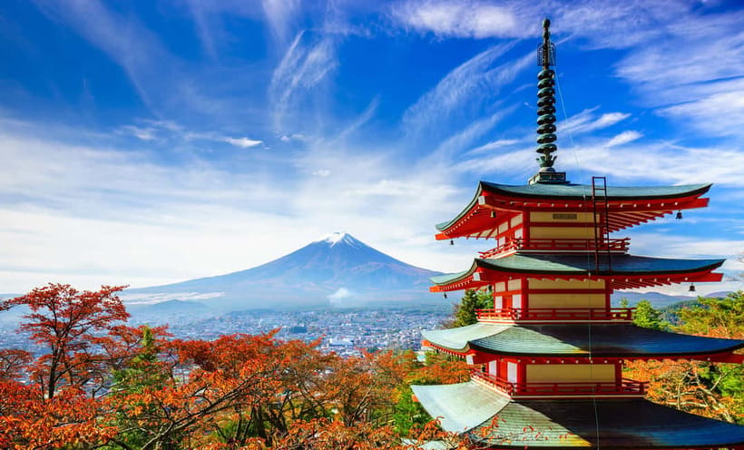 From Tokyo: Mount Fuji Full-Day Sightseeing Trip - Oishi Park: the first wide view of Lake Kawaguchi