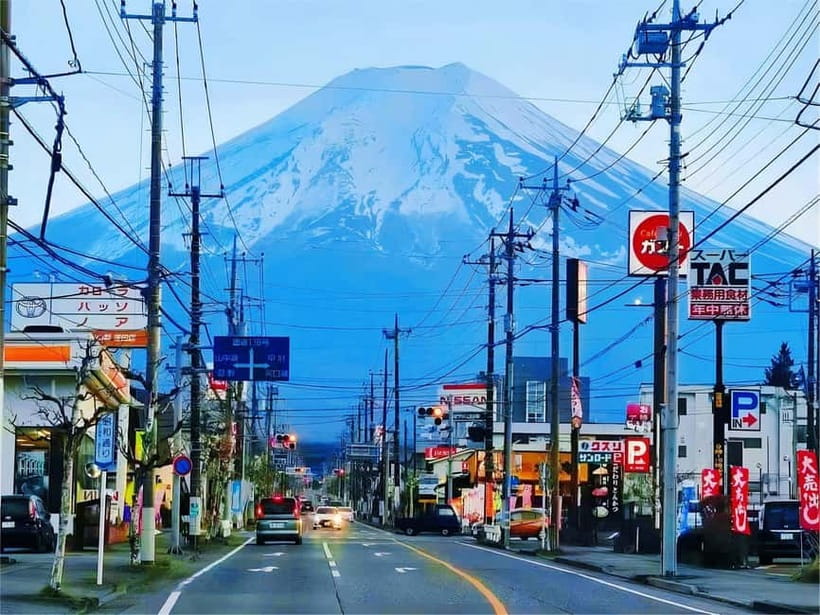 From Tokyo: Mt Fuji, Arakurayama and Kawaguchi Lake Day Trip - Fujiyoshida and the Hikawa Clock Shop street