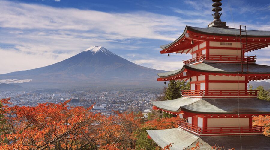 From Tokyo: Mt. Fuji, Hakone, Owakudani & Lake Ashi Bus Tour - First views of Mt. Fuji