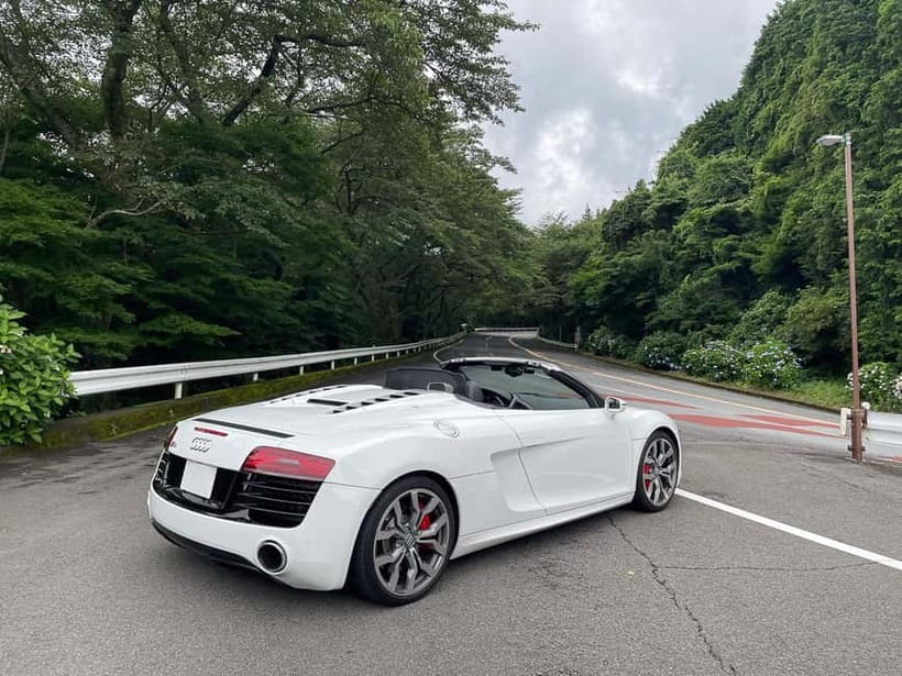 From Tokyo: Private JDM/Sports Car Tour to Mt Fuji & Hakone - Hakone Shrine adds a cultural pause