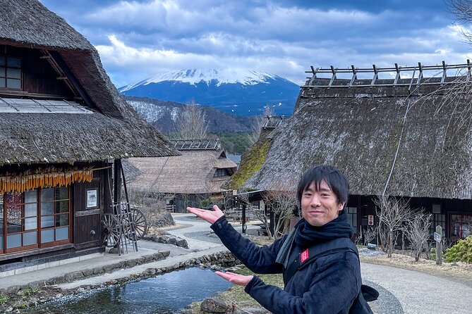 From Tokyo to Mount Fuji! Private Car Tour by Eng Speaking Driver - John and Naoki make the car part count
