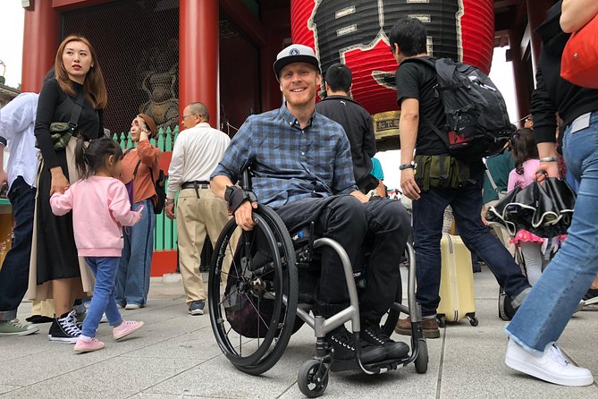 Full-Day Accessible Tour of Tokyo for Wheelchair Users - Sumida Park and the Tokyo Skytree view
