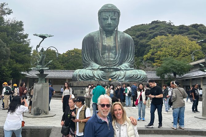 Full Day Kamakura Tour, From/To Tokyo, Yokohama, 2- 12 guests - The Great Buddha at Kotoku-in