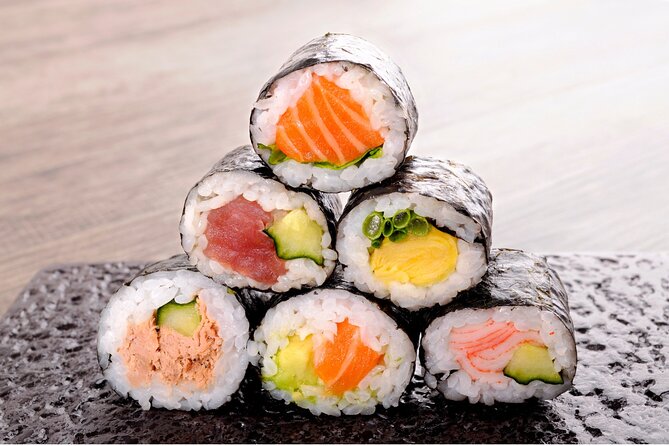 Giant Sushi Cooking Class: Make a 1.5m Sushi Roll in Tokyo - Starting with sushi rice, nori and fresh fillings