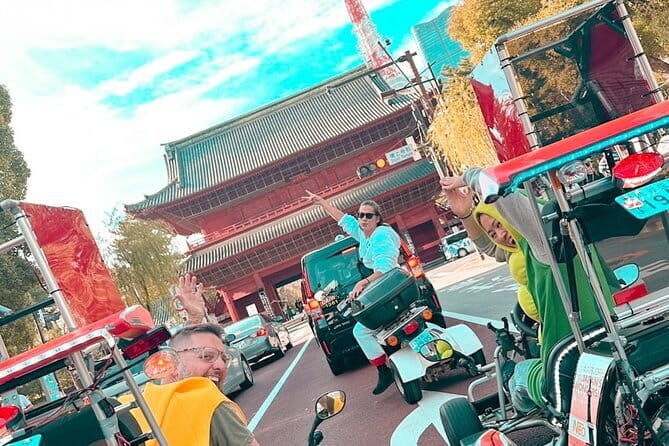 GINZA: Go Kart Experience with NEO GINZA - The route from Zojoji Temple to Tokyo Tower