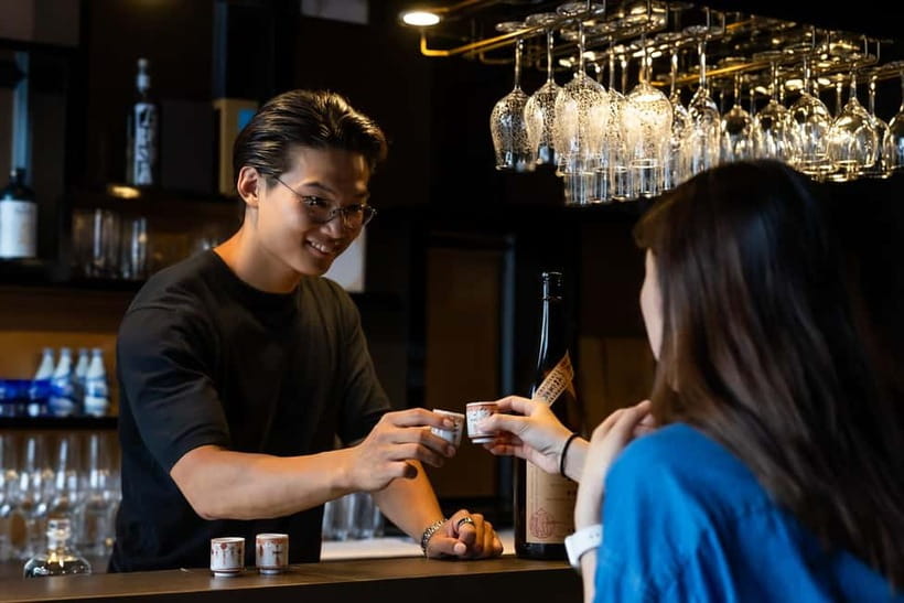 Ginza, Tokyo: Sake Experience with traditional vessels - Why the vessels matter as much as the sake