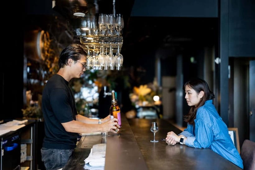 Ginza, Tokyo: Sake Experience with traditional vessels - Is $22 good value?