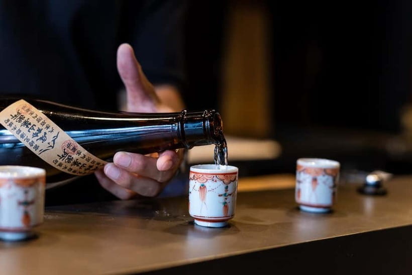 Ginza, Tokyo: Sake Experience with traditional vessels - How to make the most of your visit