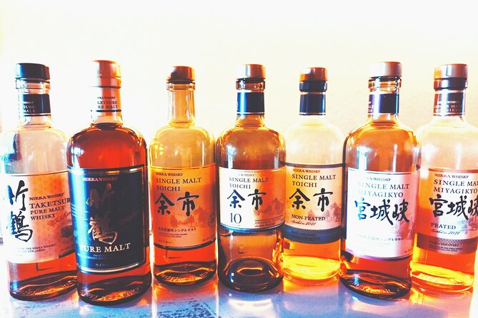GoldenGai Daytime JapanWhisky BeginnersSession w/FemaleBartender - Food pairings keep the tasting comfortable