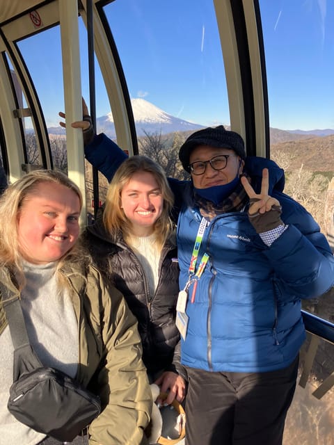 Hakone: Day Tour to View Mt Fuji & Wooden Culture Experience - Owakudani at 1,044 meters