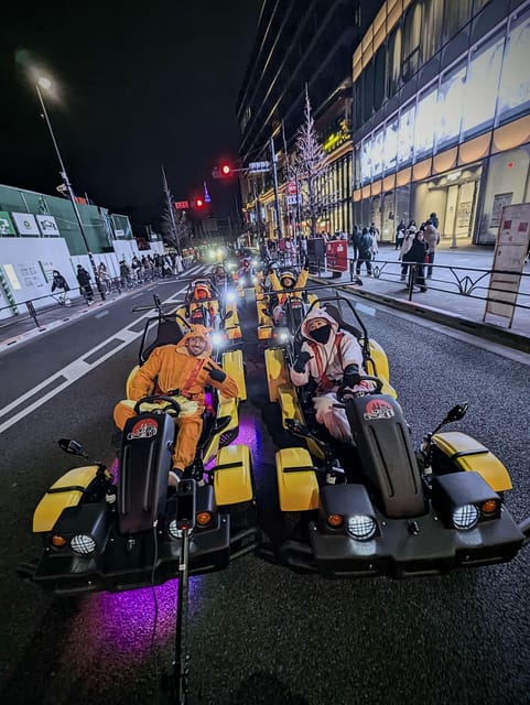Iconic Tokyo Uptown Landmarks Go Kart Tour (120 Minutes) - Rain, timing, and the practical comfort level