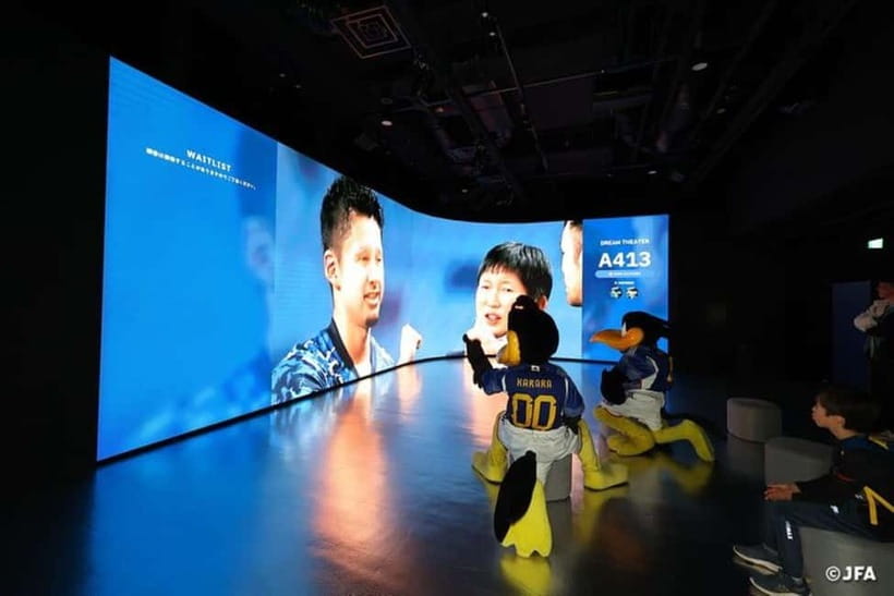 Japan Football Association museum tour at 「blue-ing!」 - Key points at a glance