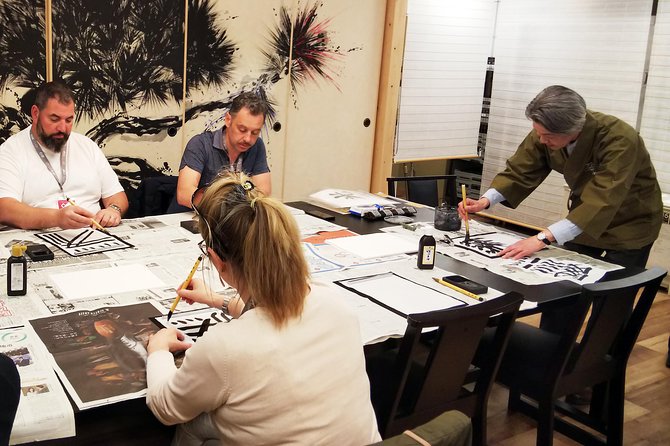 Japanese Calligraphy Experience - Brush, Inkstone, and the Challenge of Control