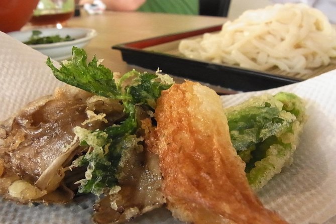 Japanese Cooking and Udon Making Class in Tokyo with Masako - Sitting down to a multi-course Japanese meal