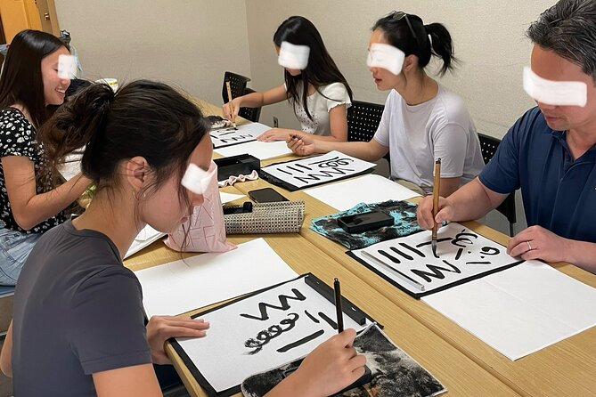 Japanese culture and calligraphy in Tokyo! - What the Classroom Setting Means