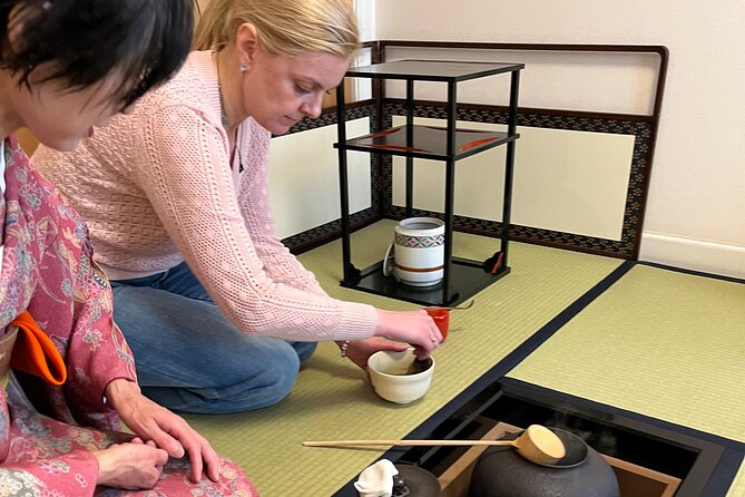 Japanese Sweets Making & Tea Ceremony in Yokohama, suburban Tokyo - Seeing the charcoal procedure and learning the tea ritual