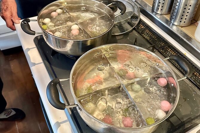 Japanese Sweets (Mochi & Nerikiri) making at a Private studio - Making matcha and learning about omotenashi