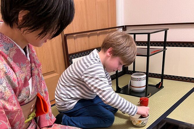 Japanese Tea Ceremony at Private Home in Yokohama, suburban Tokyo - A Lesson Led by Long Practice