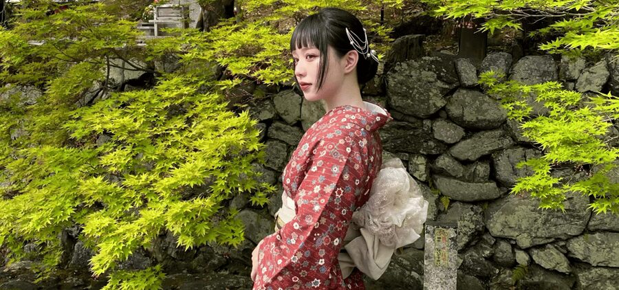 Kanagawa: Kimono Rental in Kamakura Provided by RikaWafuku