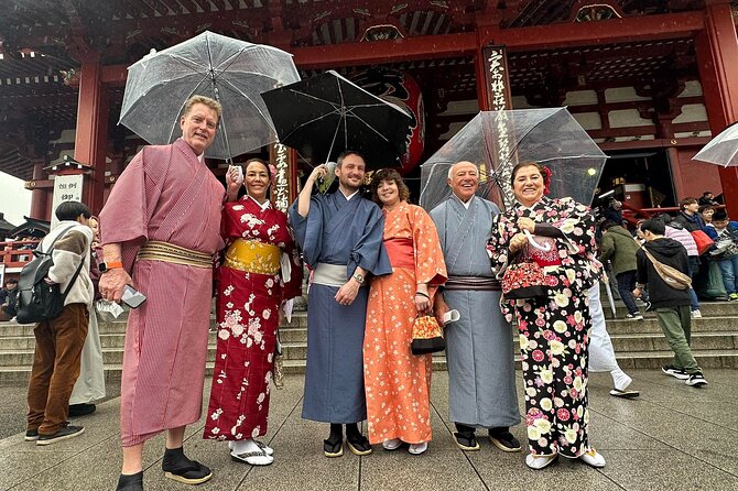 Kimono and Tea Ceremony in Asakusa Private Food Tour With Guide - Why wearing a kimono changes the Asakusa walk