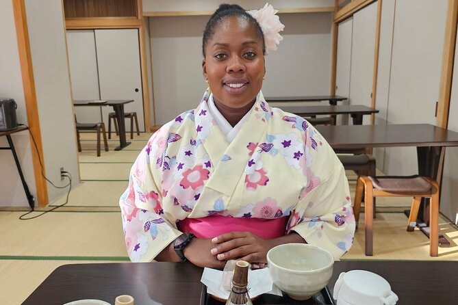 Kimono and Tea Ceremony in Asakusa Private Food Tour With Guide - Tea ceremony with food, not just a costume change