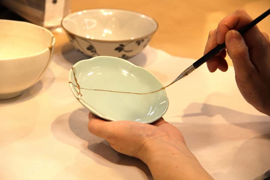 Kintsugi Experience with Arita Ware in Tokyo (English Guide)