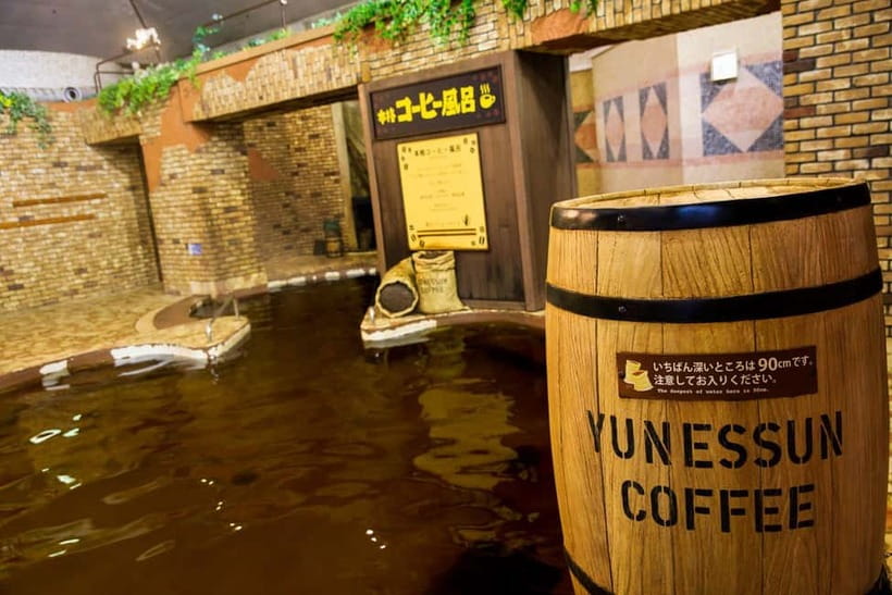 Kowakien Yunessun Hot Springs Entry Ticket - The themed baths: fun idea, gentle scents