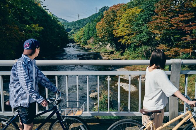 Little Adventure with Cycling in Tokyo No. 1 Crystal Clear River - The second e-bike ride and Sesonoyu footbath