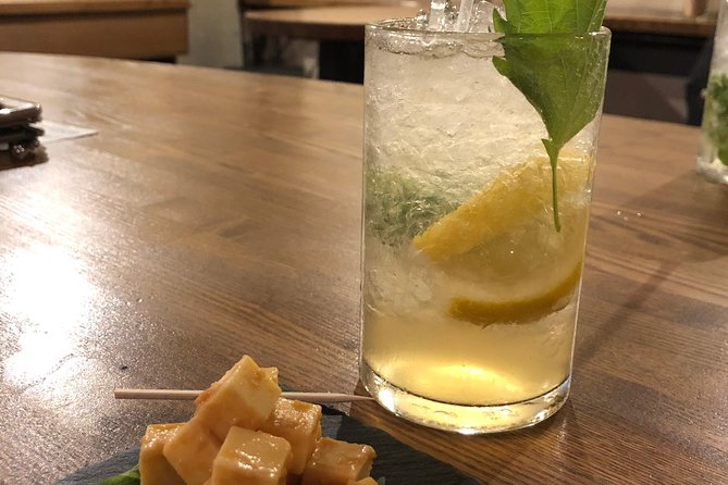 Luxury Tokyo Sake, Cocktail, Whisky and Pairing Tour - Nine dishes make the drink tasting easier
