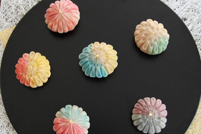 Make Traditional Nerikiri Sweets & Matcha experience in Shibuya - Four little works of edible art near Omotesando