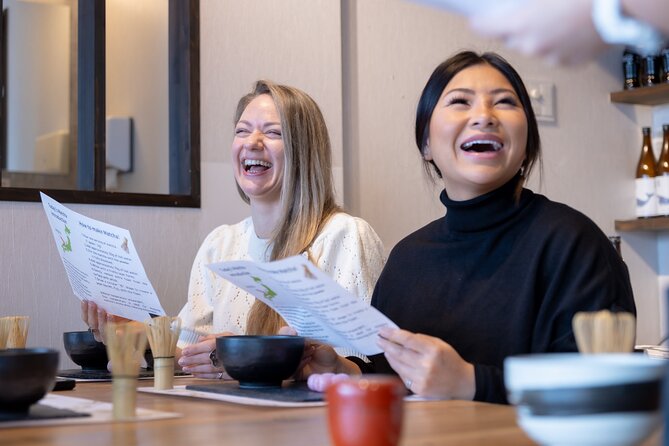 Matcha Making Class in Tokyo with Authentic Japanese Sweets Set - A Friendly Alternative to a Formal Tea Ceremony