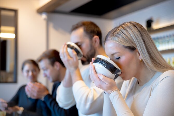 Matcha Making Class in Tokyo with Authentic Japanese Sweets Set - Drinking the Matcha You Made